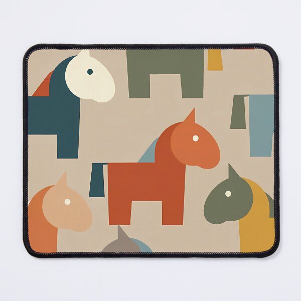 Item preview, Geometric Horse Icon Pattern (image size 7840x11680) designed and sold by Digital-Davinci.