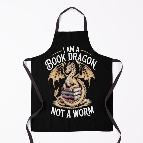 Item preview, I AM A Book Dragon Not A Worm designed and sold by orlodrake.