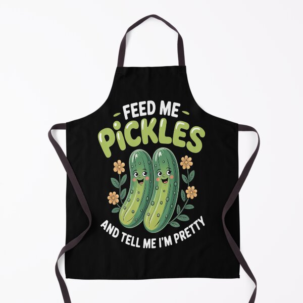 Aperçu de l'œuvre Donne-moi des cornichons et dis-moi que je suis jolie - Amoureuse des cornichons à l'aneth créée et vendue par TeamLequid.