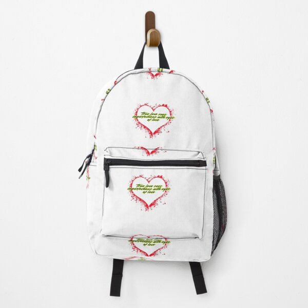 Item preview, True love sees imperfections with eyes of love Valentine's inspiration quote designed and sold by auraRM studio.