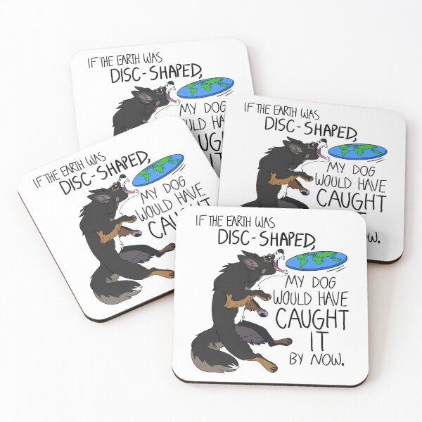 Item preview, Disc Dogs Against Flat Earthers- Black designed and sold by F.Rouni.