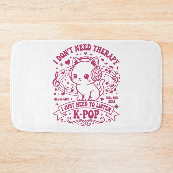 Item preview, I Dont Need Therapy I Just Need To Listen K-Pop designed and sold by LuminOrb.