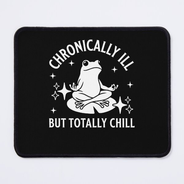 Item preview, Chronically Ill Funny Frog Chronic Pain & Illness MS Spoonie designed and sold by THREE LITTLE BEANS.