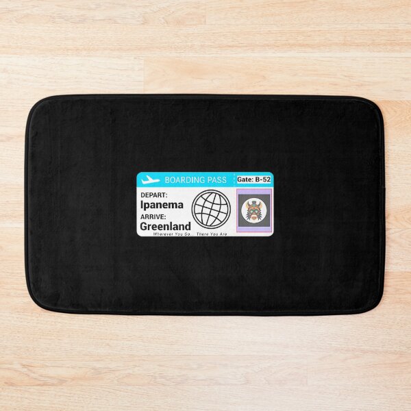 Item preview, Ipanema To Greenland Adventure Boarding Pass designed and sold by RaymondGnLTees.