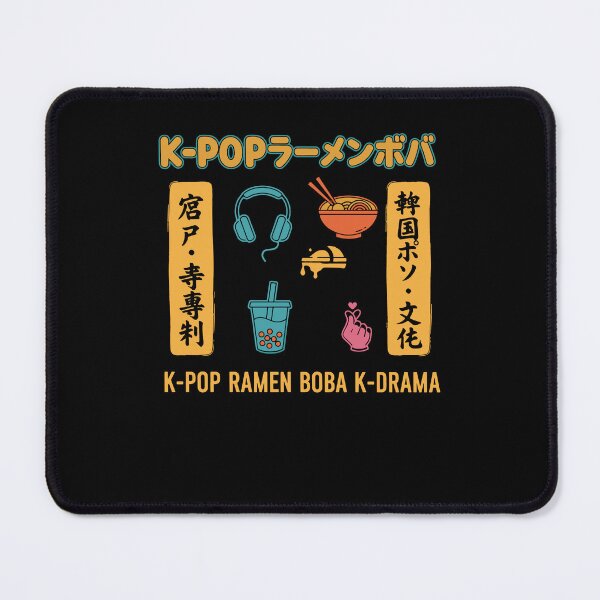 Item preview, K-POP Ramen Boba K-Drama Korean Music Finger Heart designed and sold by LuminOrb.