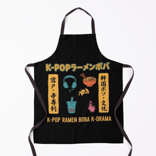 Item preview, K-POP Ramen Boba K-Drama Korean Music Finger Heart designed and sold by LuminOrb.