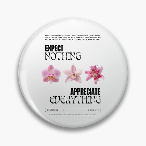 Item preview, Gratitude & Growth: Expect Nothing designed and sold by oakstatelier.
