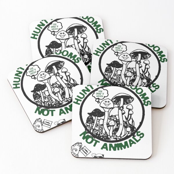 Item preview, Hunt Mushrooms Not Animals designed and sold by Staneyjoseph24.