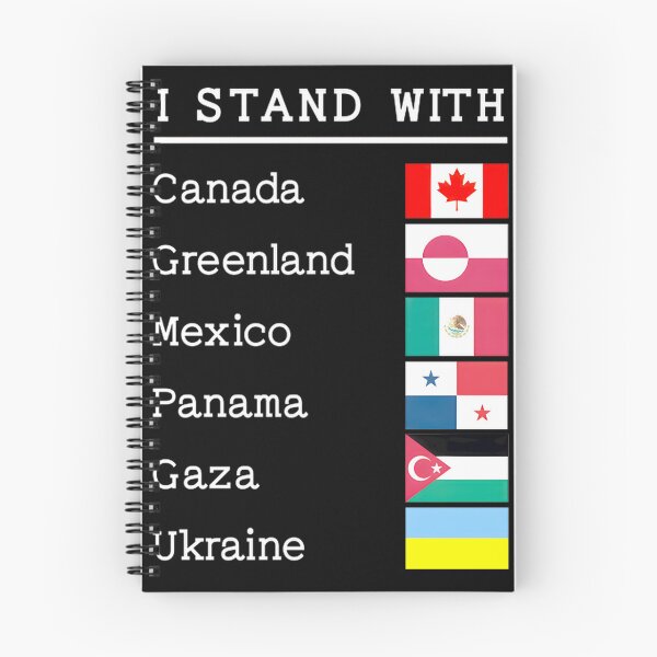 Item preview, Solidarity Flags: Canada, Greenland, Mexico, Panama, Gaza, Ukraine designed and sold by RaymondGnLTees.