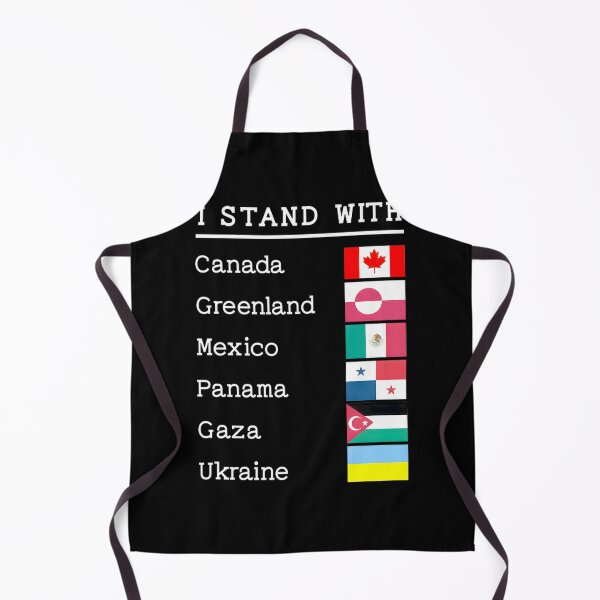 Item preview, Solidarity Flags: Canada, Greenland, Mexico, Panama, Gaza, Ukraine designed and sold by RaymondGnLTees.
