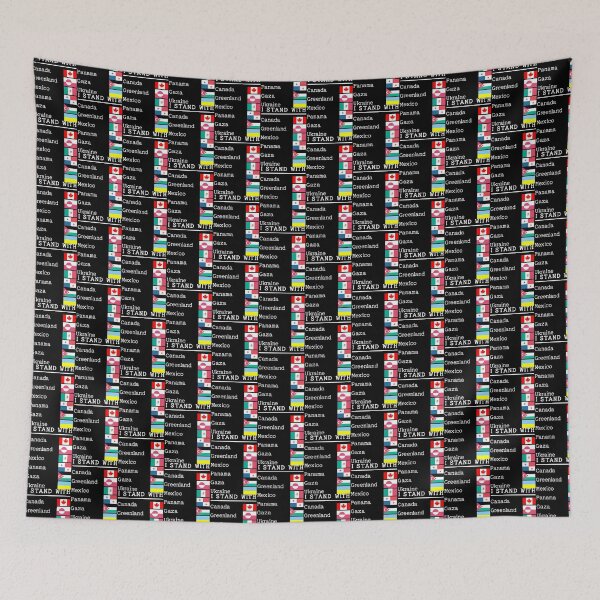 Item preview, Solidarity Flags: Canada, Greenland, Mexico, Panama, Gaza, Ukraine designed and sold by RaymondGnLTees.