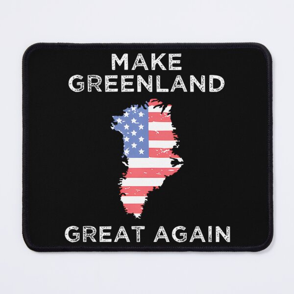 Item preview, Make Greenland Great Again Map Design designed and sold by RaymondGnLTees.