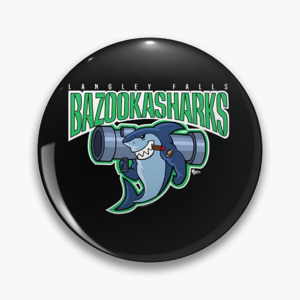 Artikelvorschau, American Dad Bazooka Sharks Logo entworfen und verkauft von Staneyjoseph24.