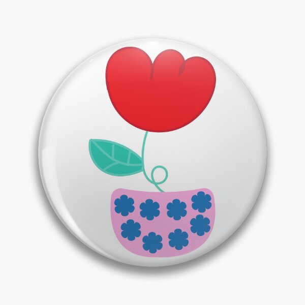 Item preview, Tulip in a pink pot designed and sold by TheMoonDesign&Art.