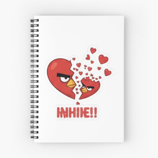 Item preview, Angry Heart Bird Shattered Love Sticker designed and sold by ZyVoAli.