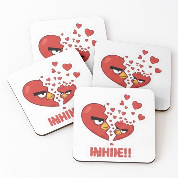 Item preview, Angry Heart Bird Shattered Love Sticker designed and sold by ZyVoAli.