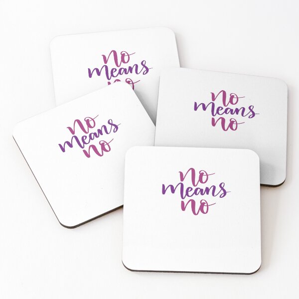 Item preview, No Means No – Consent & Empowerment designed and sold by GoxyVision.
