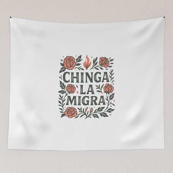 Item preview, Chinga La Migra, La Resistencia Latinx, Abolish Ice Protest designed and sold by SheriPeroni.
