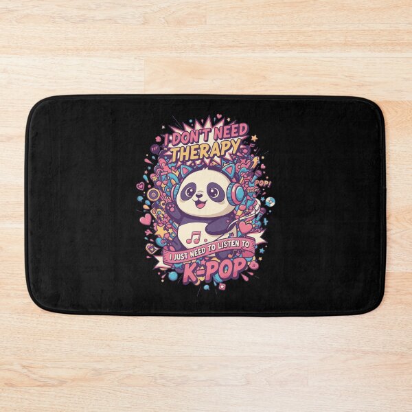 Item preview, I Dont Need Therapy I Just Need To Listen To K-Pop designed and sold by LuminOrb.