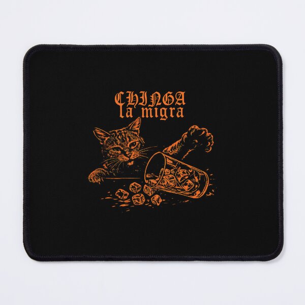 Item preview, chinga la migra cat, anti ICE graphic designed and sold by SheriPeroni.