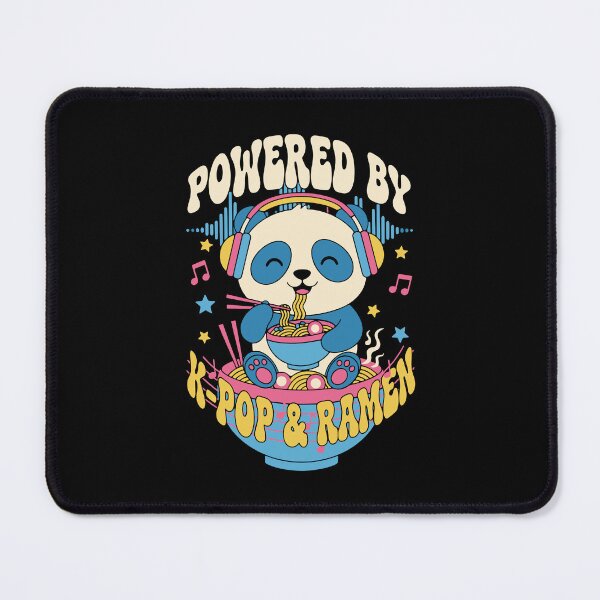 Item preview, Powered By K-Pop And Ramen Kpop Korean Music Anime designed and sold by LuminOrb.