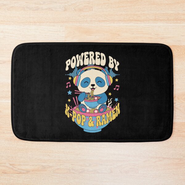 Item preview, Powered By K-Pop And Ramen Kpop Korean Music Anime designed and sold by LuminOrb.