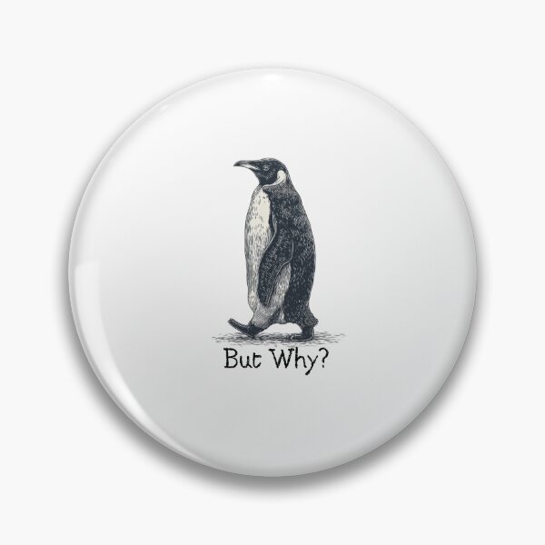 Item preview, Penguin But Why Head Towards The Mountains Motivational designed and sold by woshgo.