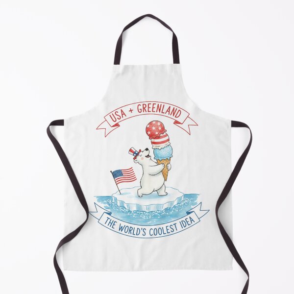 Item preview, USA and Greenland Expansion Concept: The World’s Coolest Idea Polar Bear designed and sold by Kubala.