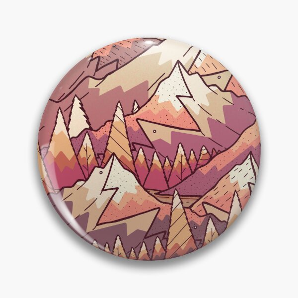 Item preview, Lakes and mountains designed and sold by Swadeillustrations.