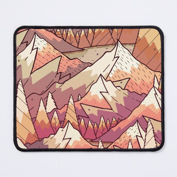 Item preview, Lakes and mountains designed and sold by Swadeillustrations.
