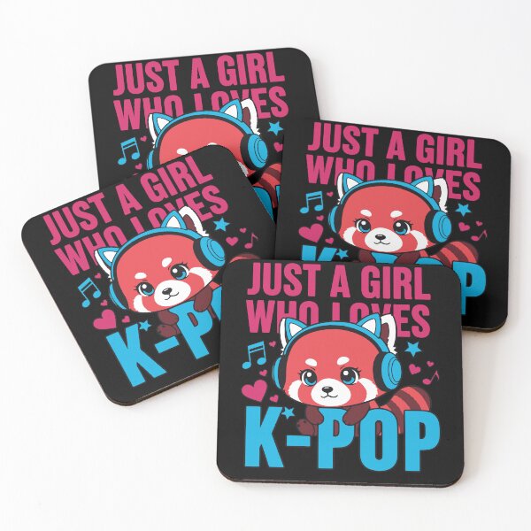 Item preview, Just A Girl Who Loves K-Pop Korean Music Kpop Fans designed and sold by LuminOrb.