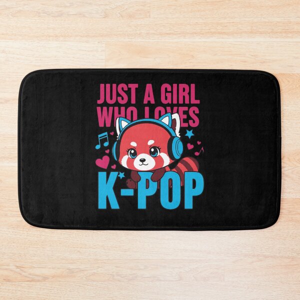 Item preview, Just A Girl Who Loves K-Pop Korean Music Kpop Fans designed and sold by LuminOrb.