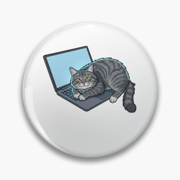 Item preview, Cat on Laptop designed and sold by k3rstman1.