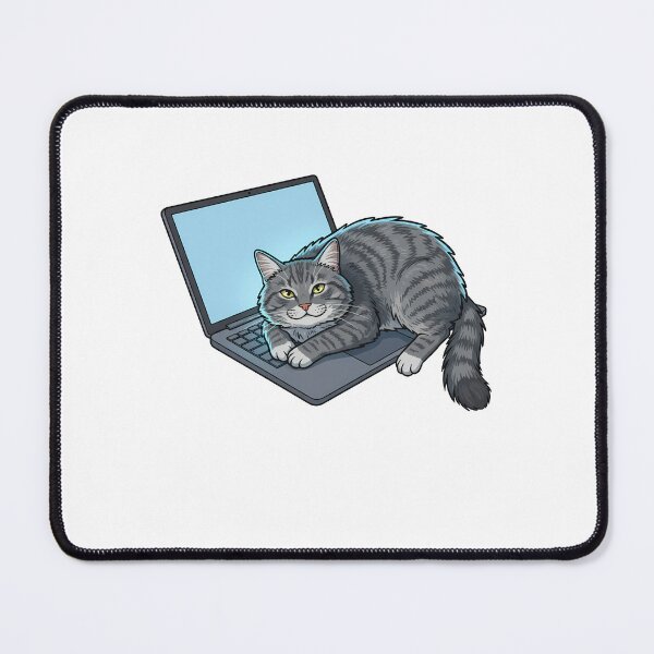 Item preview, Cat on Laptop designed and sold by k3rstman1.