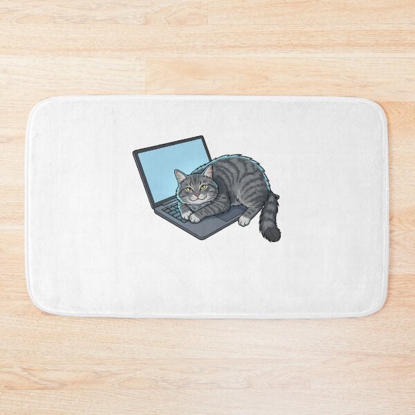 Item preview, Cat on Laptop designed and sold by k3rstman1.