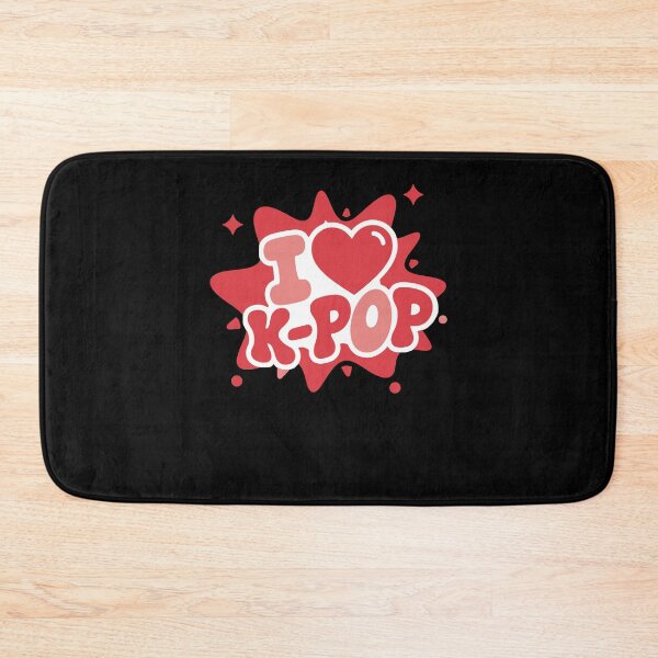 Item preview, I Love K-Pop Cute Korean Music Anime Style Kpop designed and sold by LuminOrb.