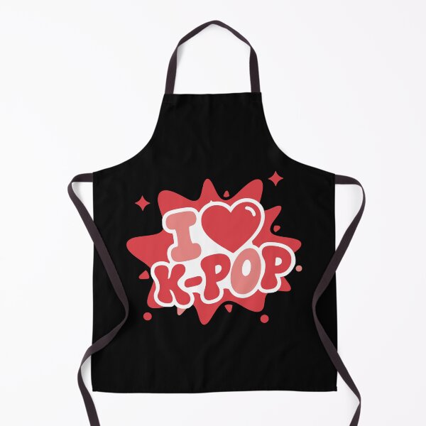Item preview, I Love K-Pop Cute Korean Music Anime Style Kpop designed and sold by LuminOrb.