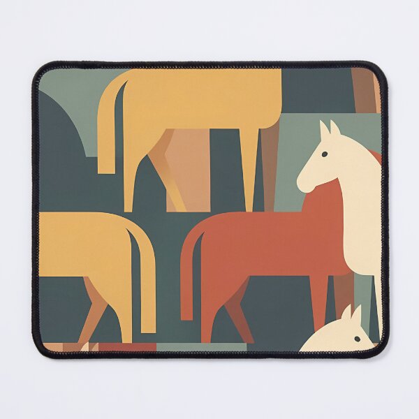 Item preview, Geometric Horse Icon Pattern (image size 7840x11680) designed and sold by Digital-Davinci.