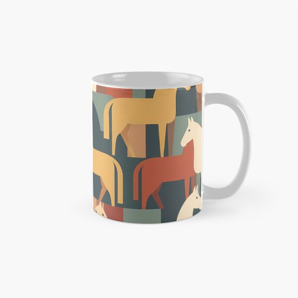 Item preview, Geometric Horse Icon Pattern (image size 7840x11680) designed and sold by Digital-Davinci.