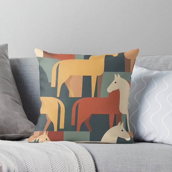 Item preview, Geometric Horse Icon Pattern (image size 7840x11680) designed and sold by Digital-Davinci.