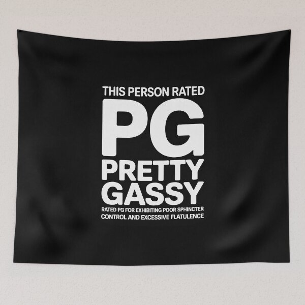 Item preview,  Fart , This Person Rated PG Pretty Gassy Fart designed and sold by MarkLeedsArt.