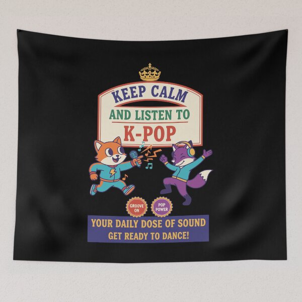 Item preview, Keep Calm And Listen To K-Pop Your Daily Dose Of designed and sold by LuminOrb.