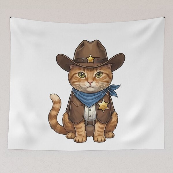 Item preview, Cat Sherrif designed and sold by k3rstman1.
