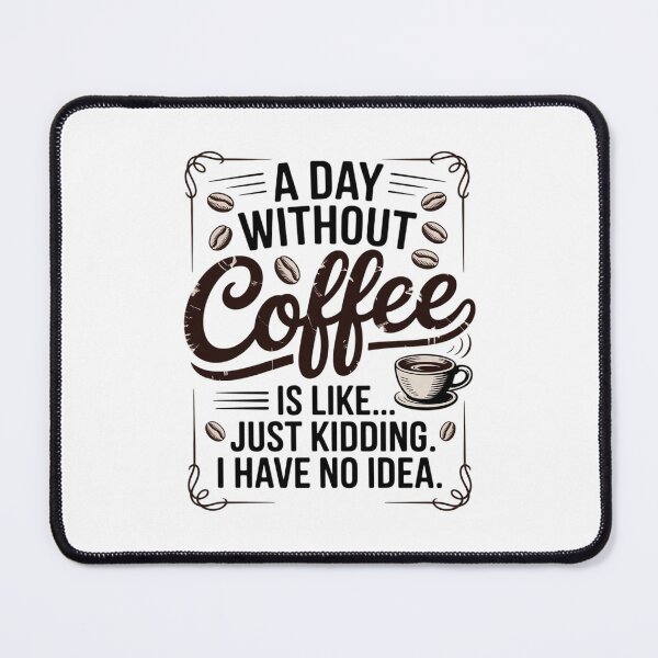 Item preview, Kaffeelie Day Without Coffee is Like Just Kidding designed and sold by DigitaldeligArt.