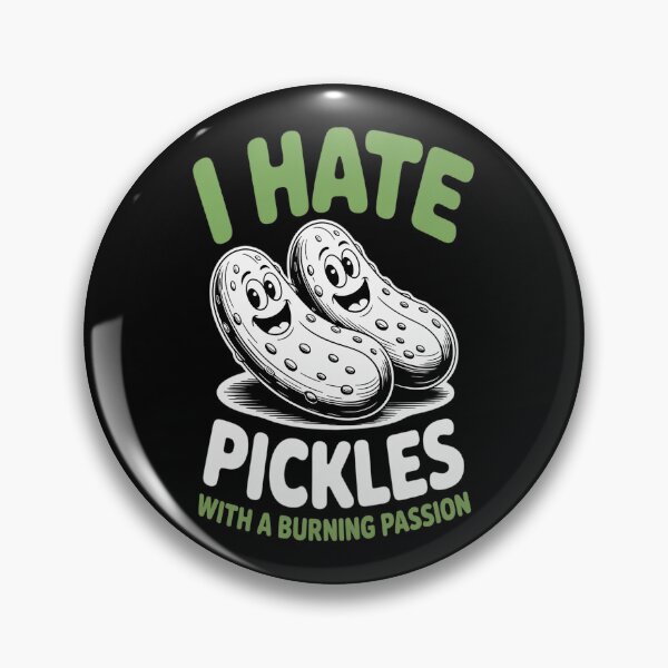 Item preview, I hate Pickles with a burning passion pickle lover designed and sold by TeamLequid.
