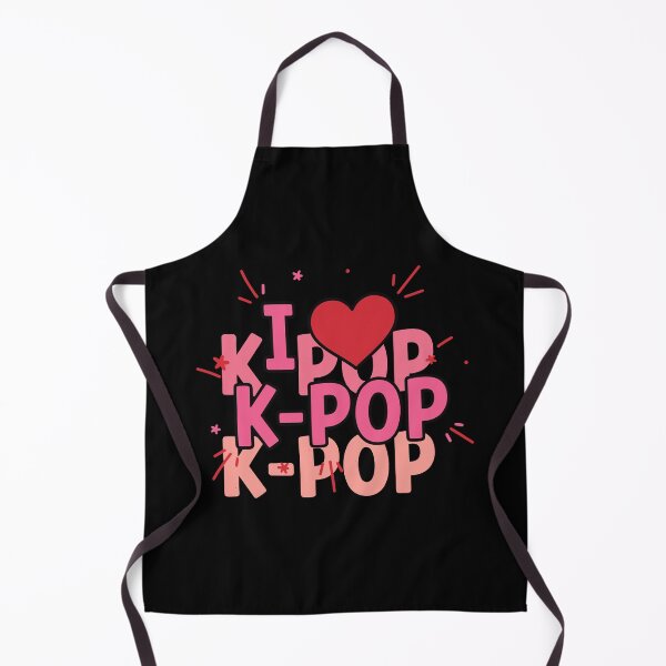 Item preview, I Love K-Pop Cute Korean Pop Music Kpop Korea designed and sold by LuminOrb.