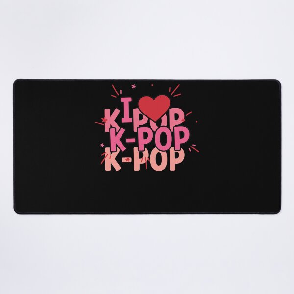 Item preview, I Love K-Pop Cute Korean Pop Music Kpop Korea designed and sold by LuminOrb.