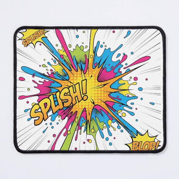 Item preview, multi-color pop art paint splatter, bold outlines, comic-style explosion, high-energy design designed and sold by AwesomeArtist26.