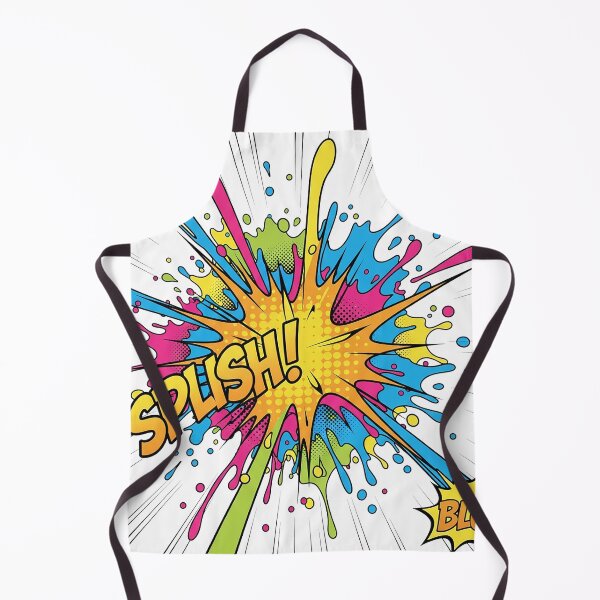 Item preview, multi-color pop art paint splatter, bold outlines, comic-style explosion, high-energy design designed and sold by AwesomeArtist26.