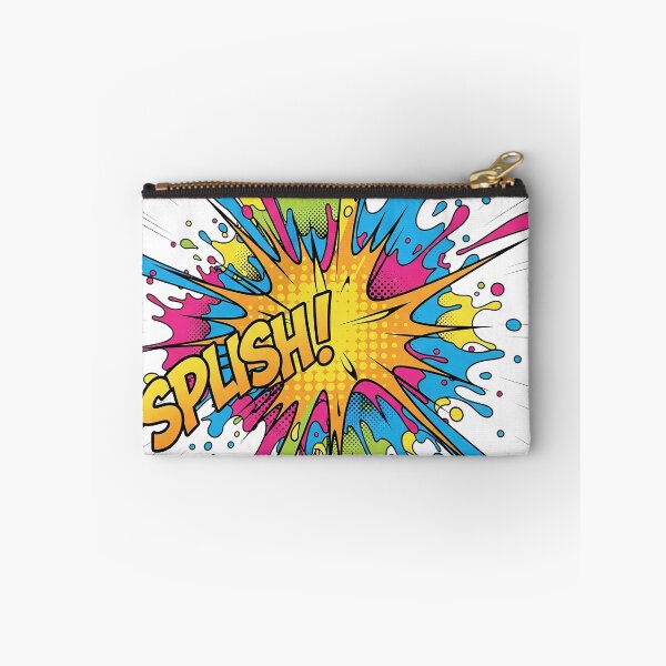 Item preview, multi-color pop art paint splatter, bold outlines, comic-style explosion, high-energy design designed and sold by AwesomeArtist26.